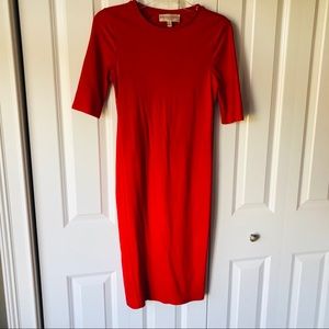 Philosophy red short sleeve dress. Size small